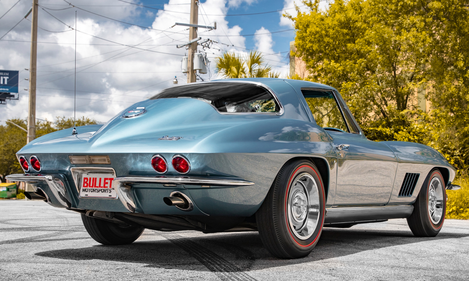 1967 Corvette Coupe in Lynndale Blue