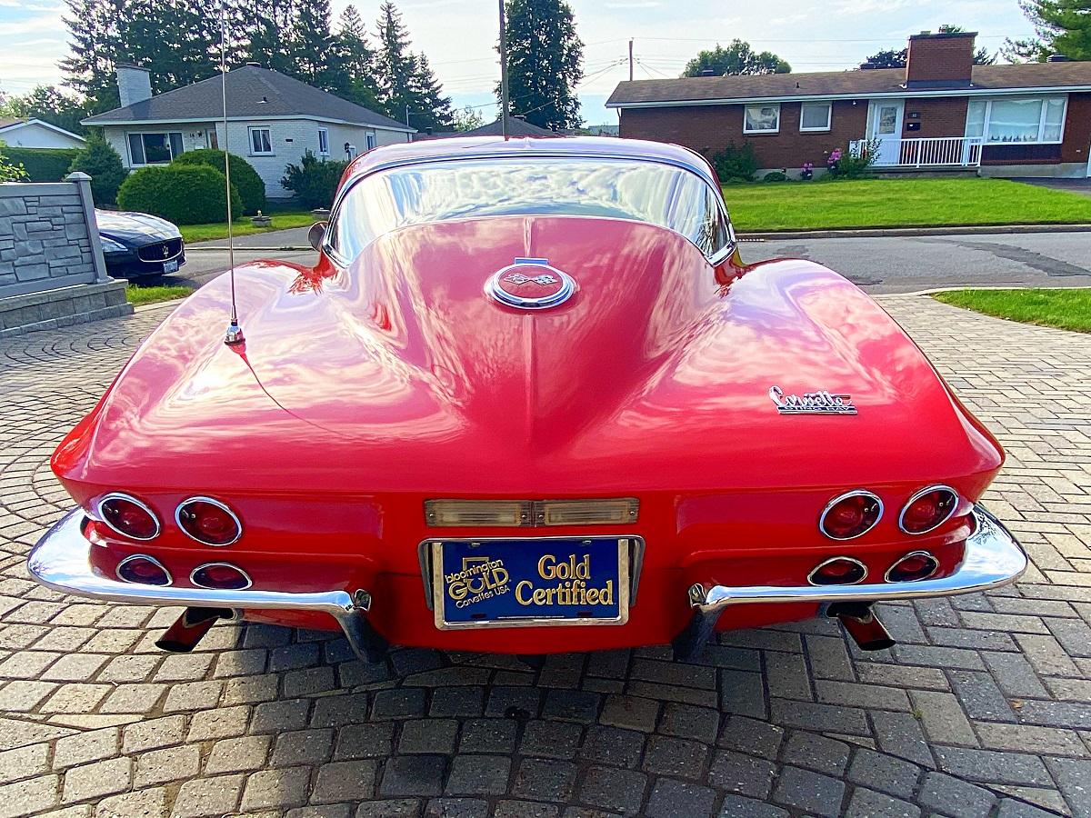 1967 Corvette Coupe L71 427/435 4-Speed in Rally Red