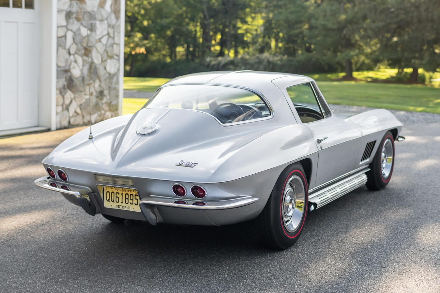 1967 Corvette Coupe L75 327/300 4-Speed in Silver Pearl