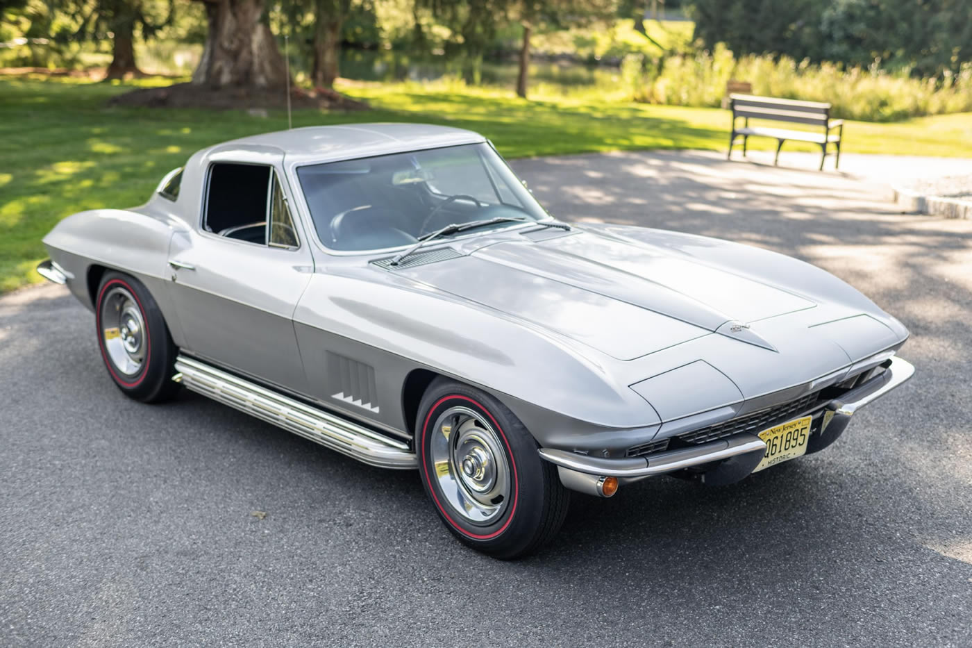 1967 Corvette Coupe L75 327/300 4-Speed in Silver Pearl