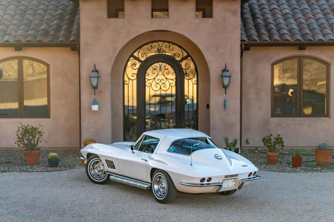 1967 Corvette in Ermine White