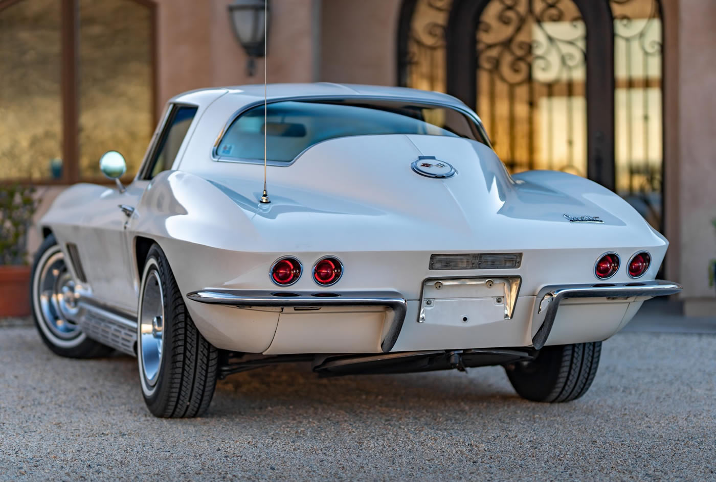 1967 Corvette in Ermine White