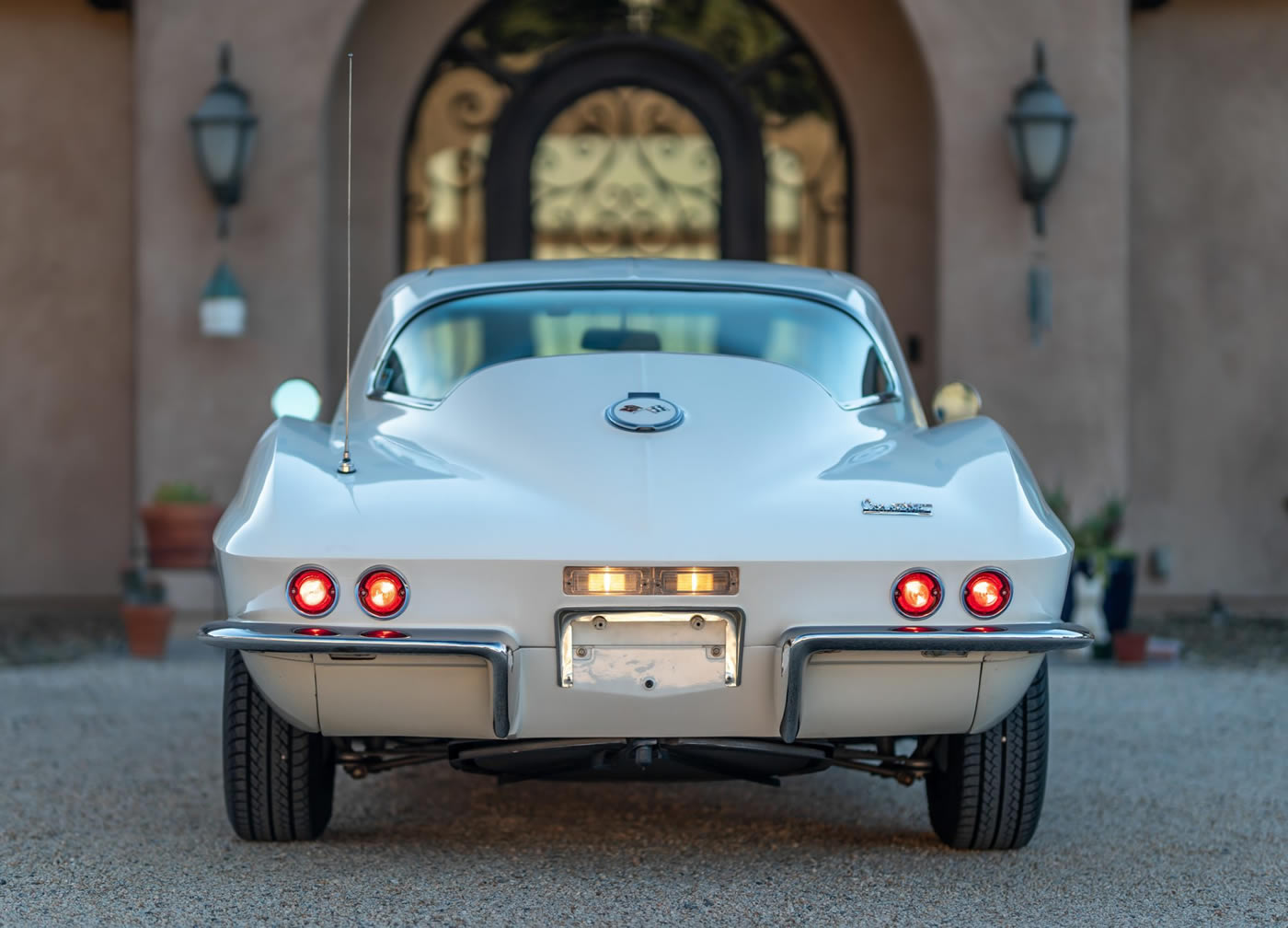 1967 Corvette in Ermine White