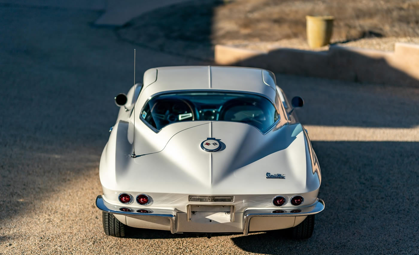 1967 Corvette in Ermine White