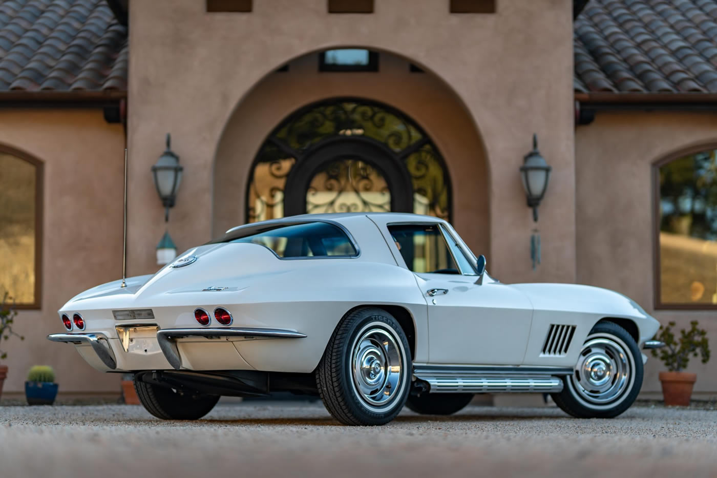 1967 Corvette in Ermine White