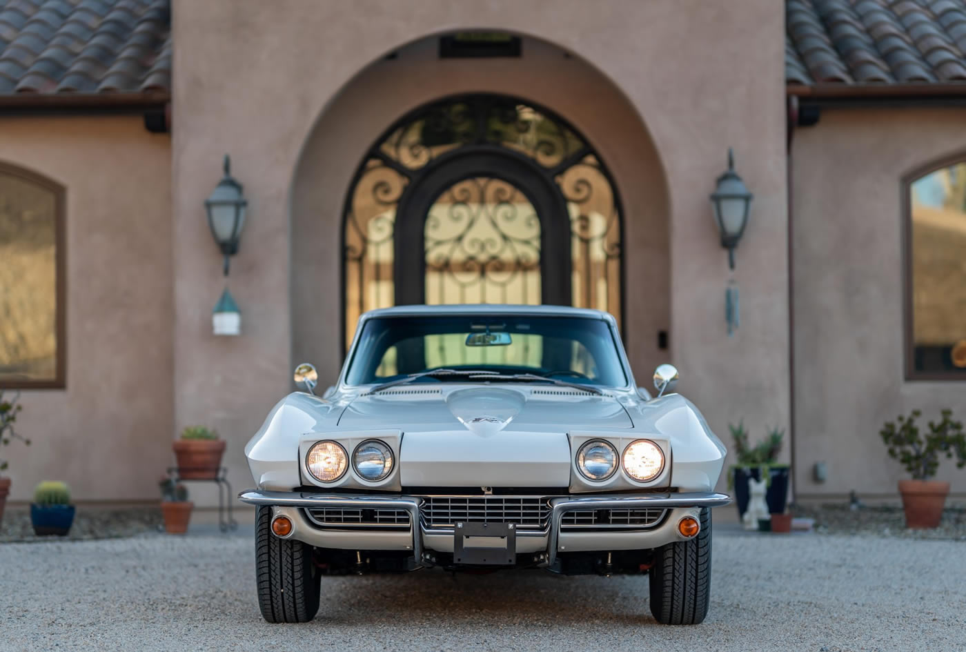 1967 Corvette in Ermine White