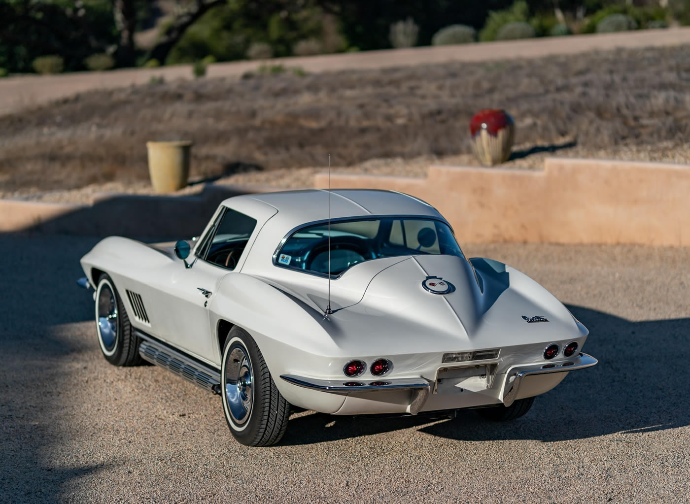 1967 Corvette in Ermine White