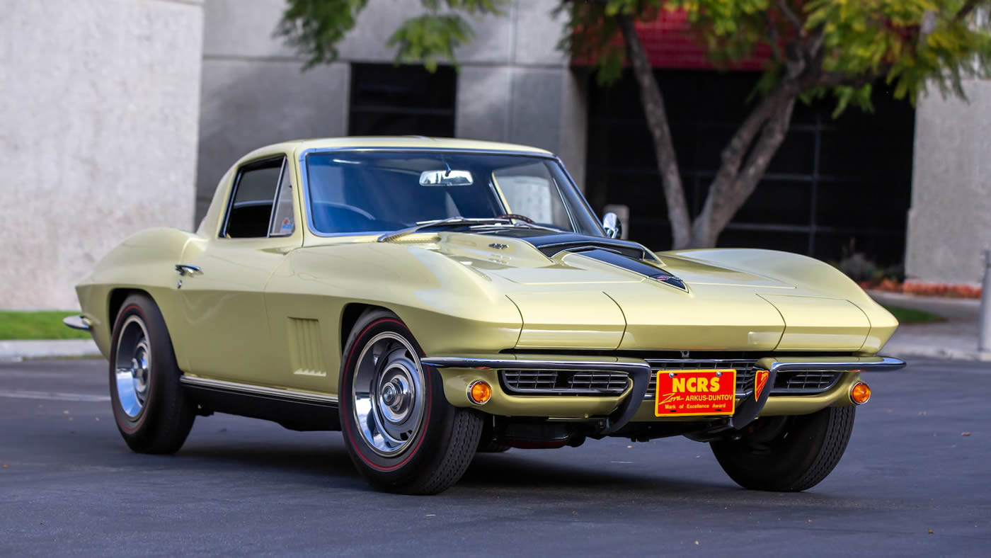 1967 L88 Corvette Coupe in Sunfire Yellow