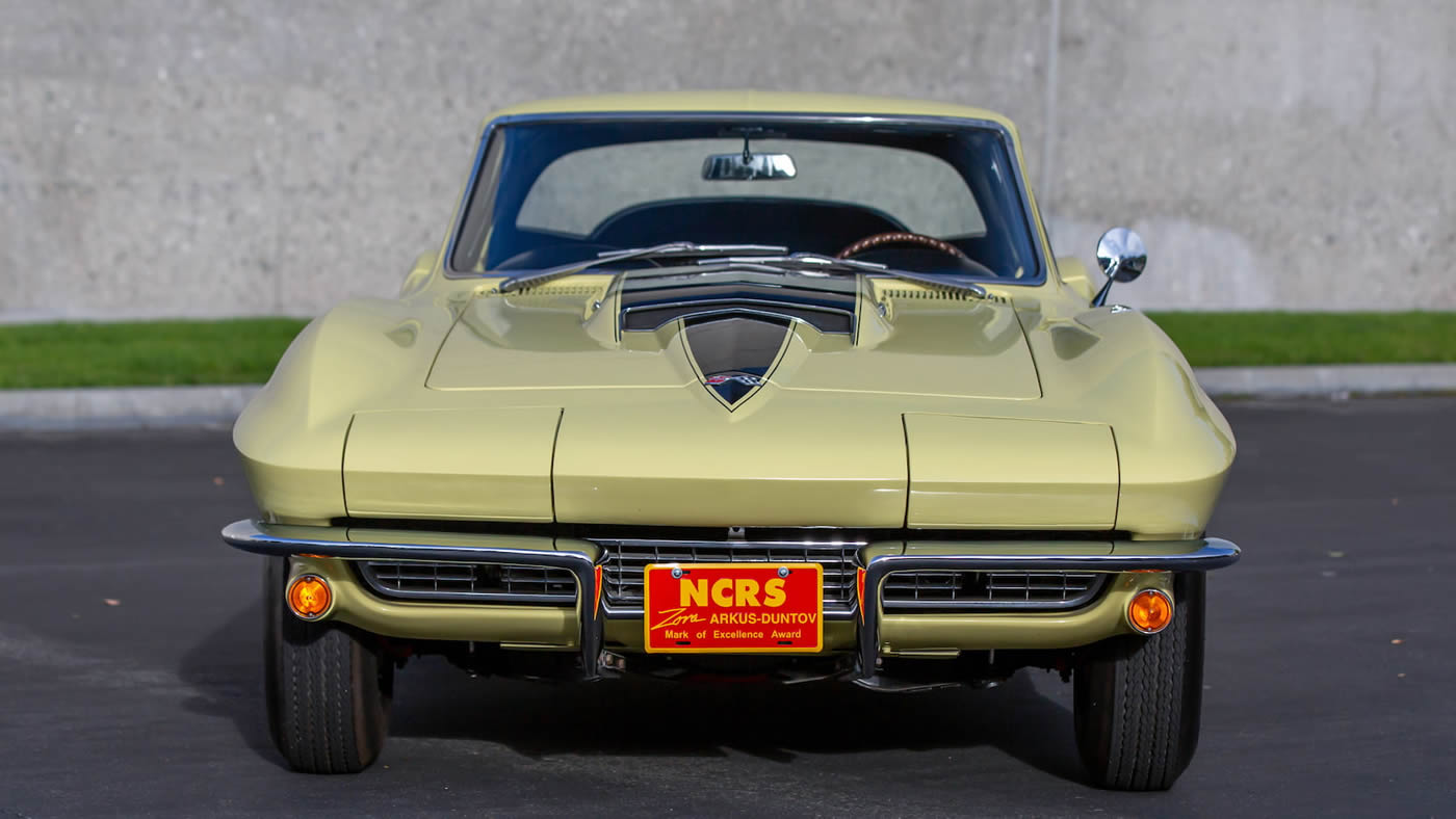 1967 L88 Corvette Coupe in Sunfire Yellow