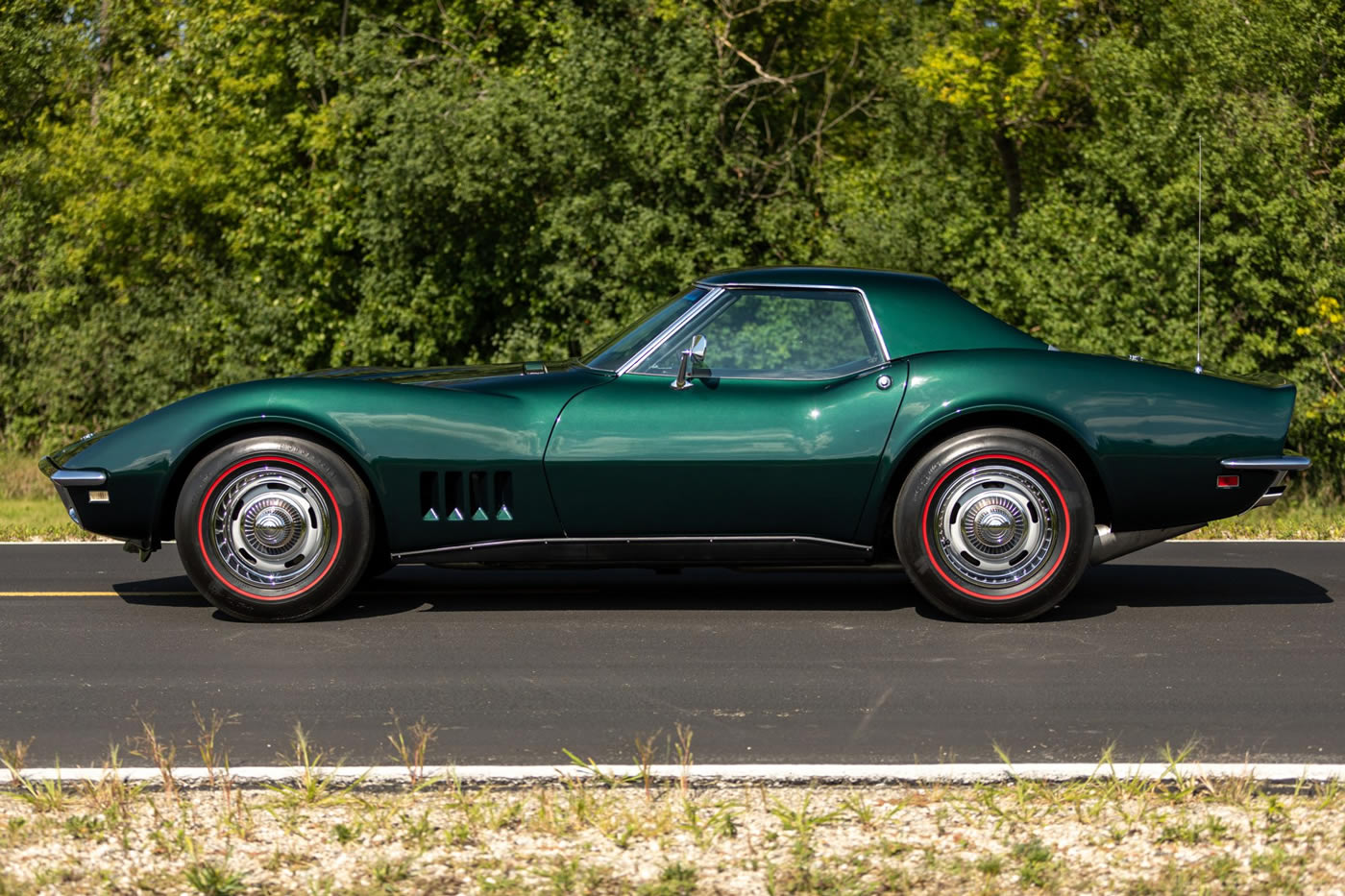 1968 Corvette 327/350 COPO Convertible in British Green