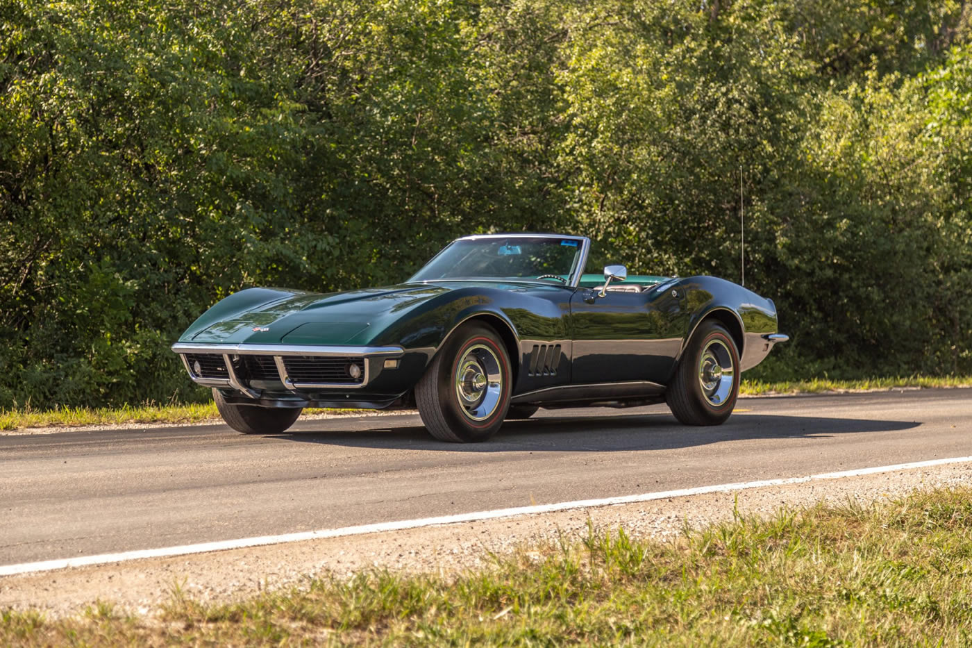 1968 Corvette 327/350 COPO Convertible in British Green