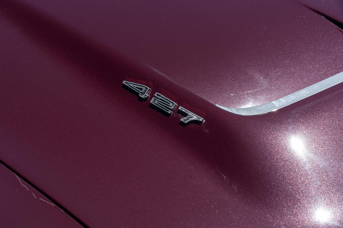 1968 Corvette Convertible in Cordovan Maroon