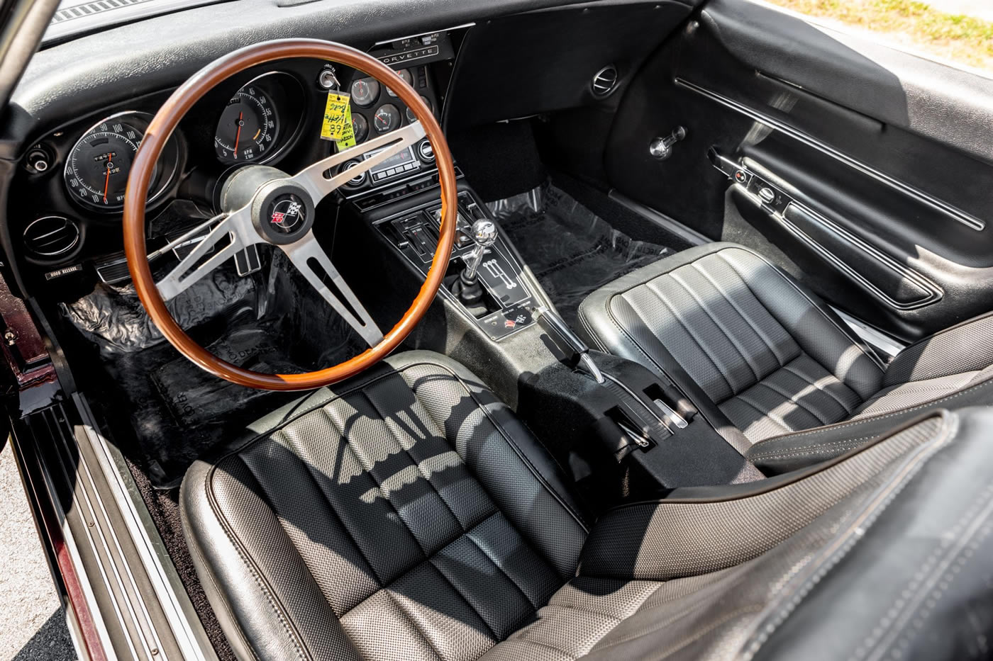 1968 Corvette Convertible in Cordovan Maroon