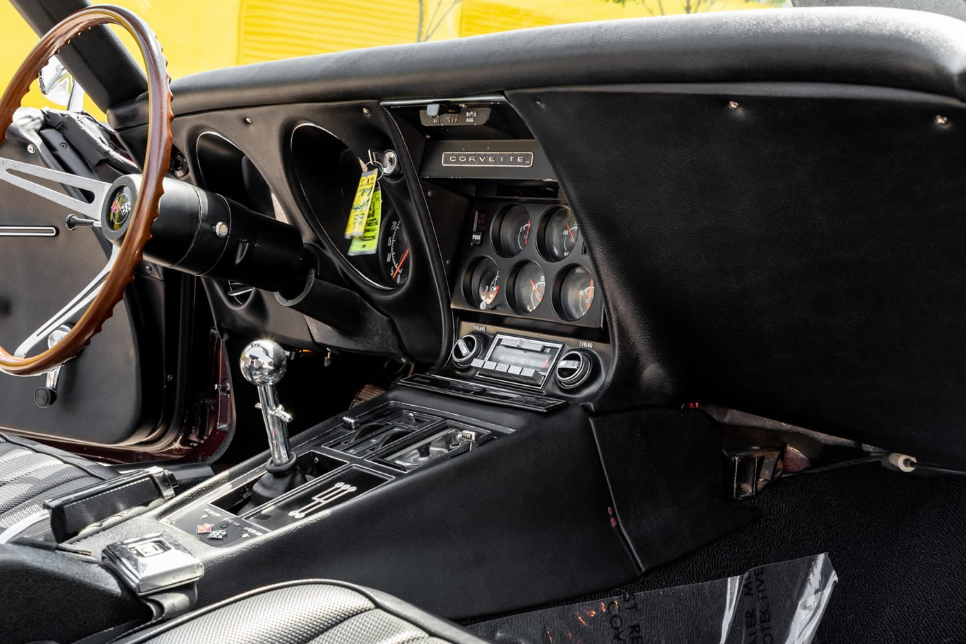 1968 Corvette Convertible in Cordovan Maroon