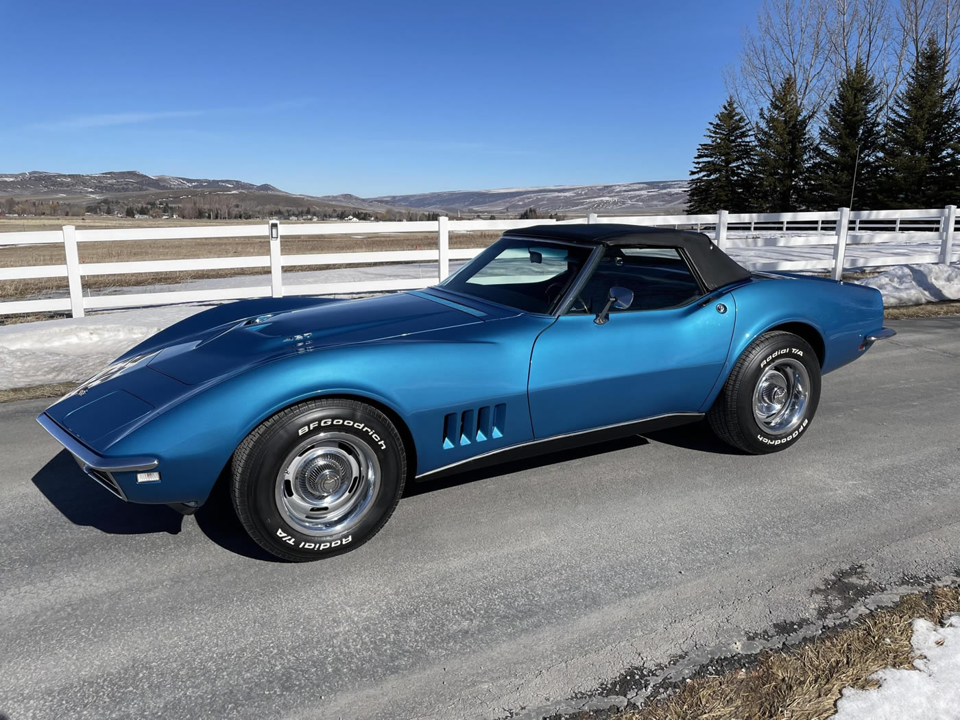 1968 Corvette Convertible L71 427/435 4-Speed in Le Mans Blue