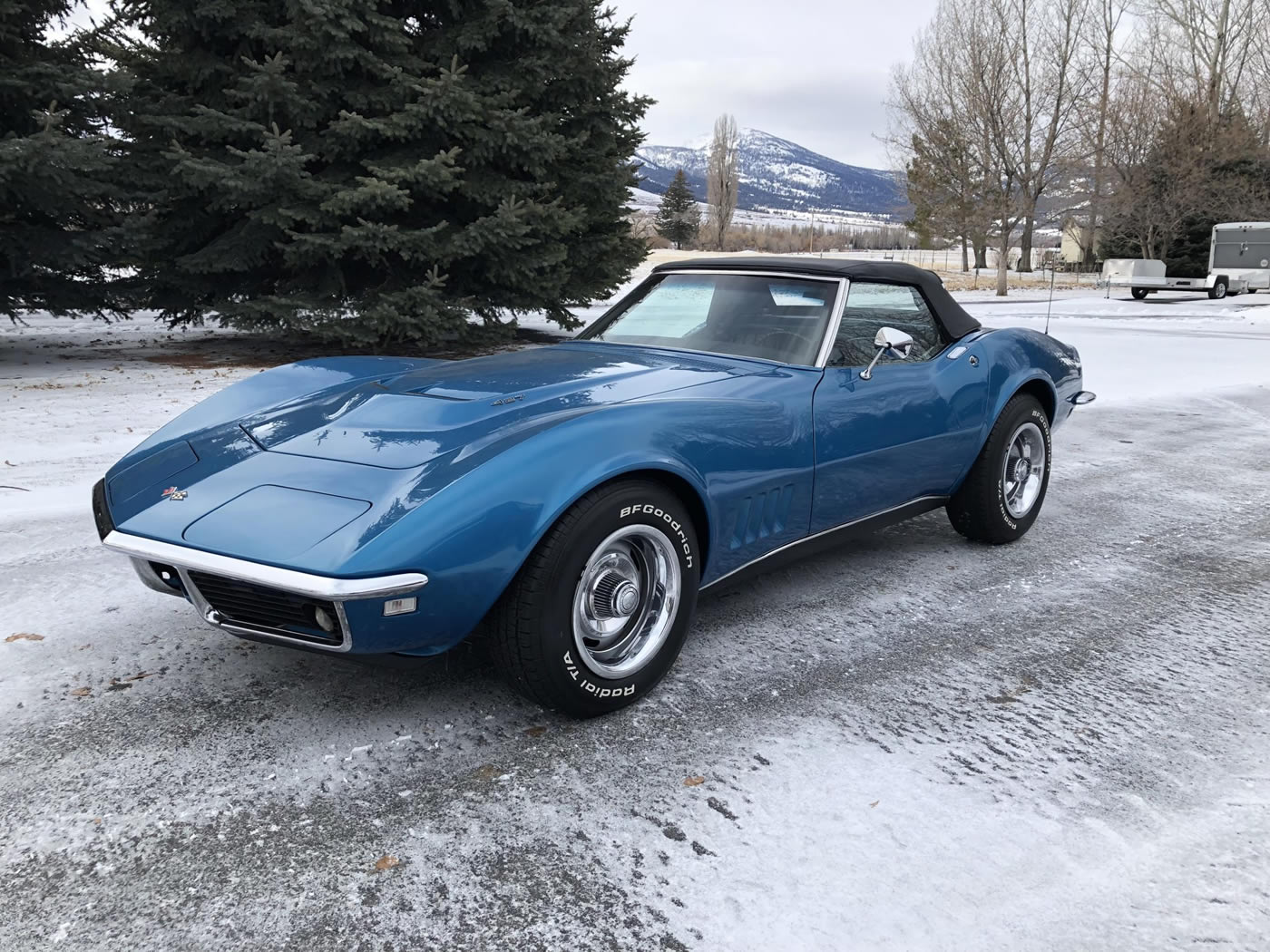 1968 Corvette Convertible L71 427/435 4-Speed in Le Mans Blue