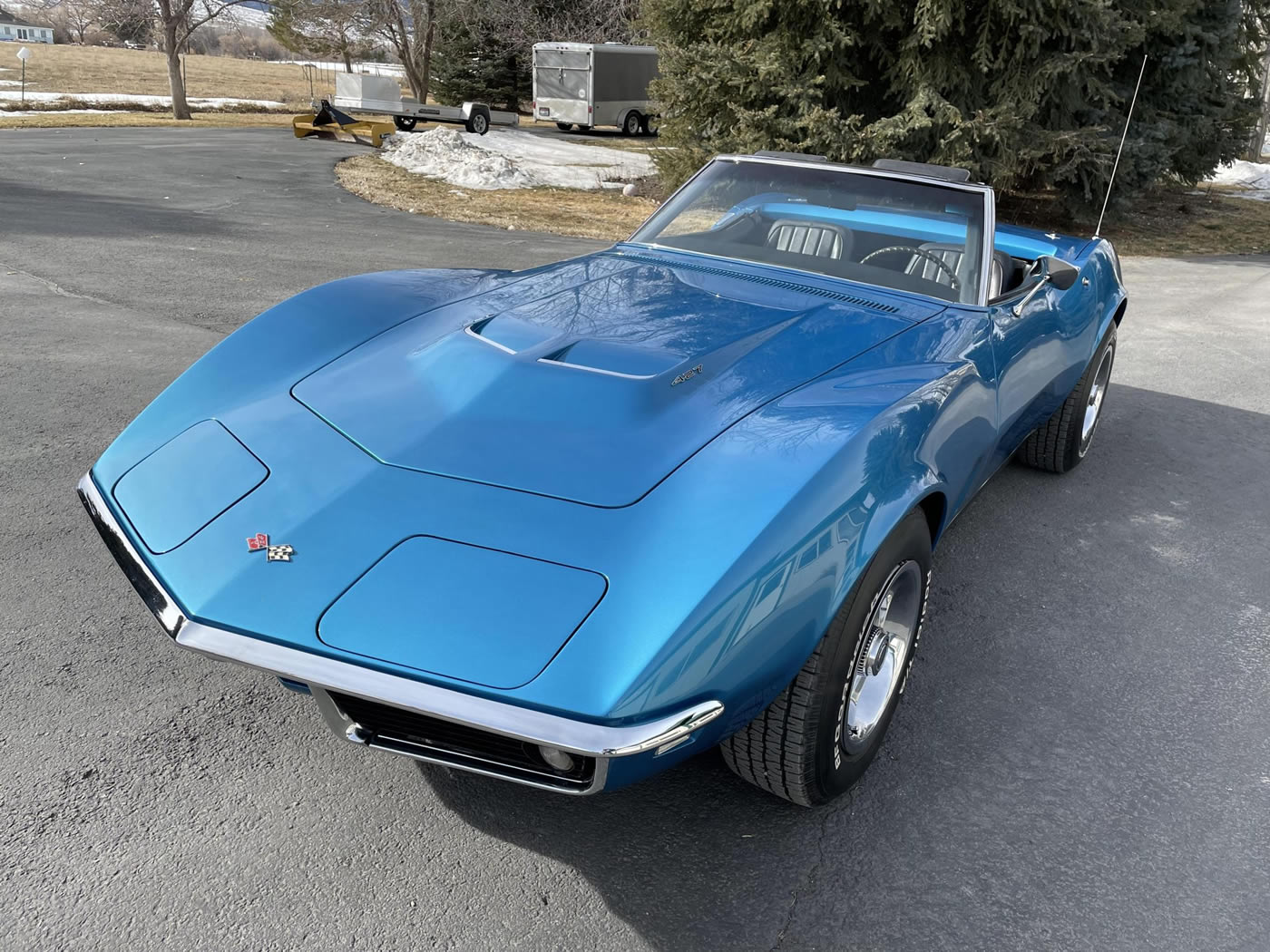 1968 Corvette Convertible L71 427/435 4-Speed in Le Mans Blue