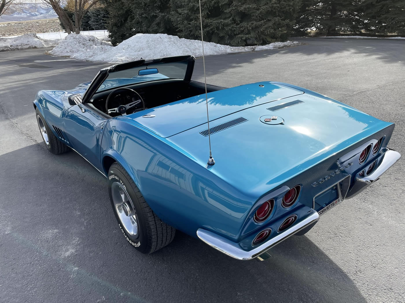 1968 Corvette Convertible L71 427/435 4-Speed in Le Mans Blue