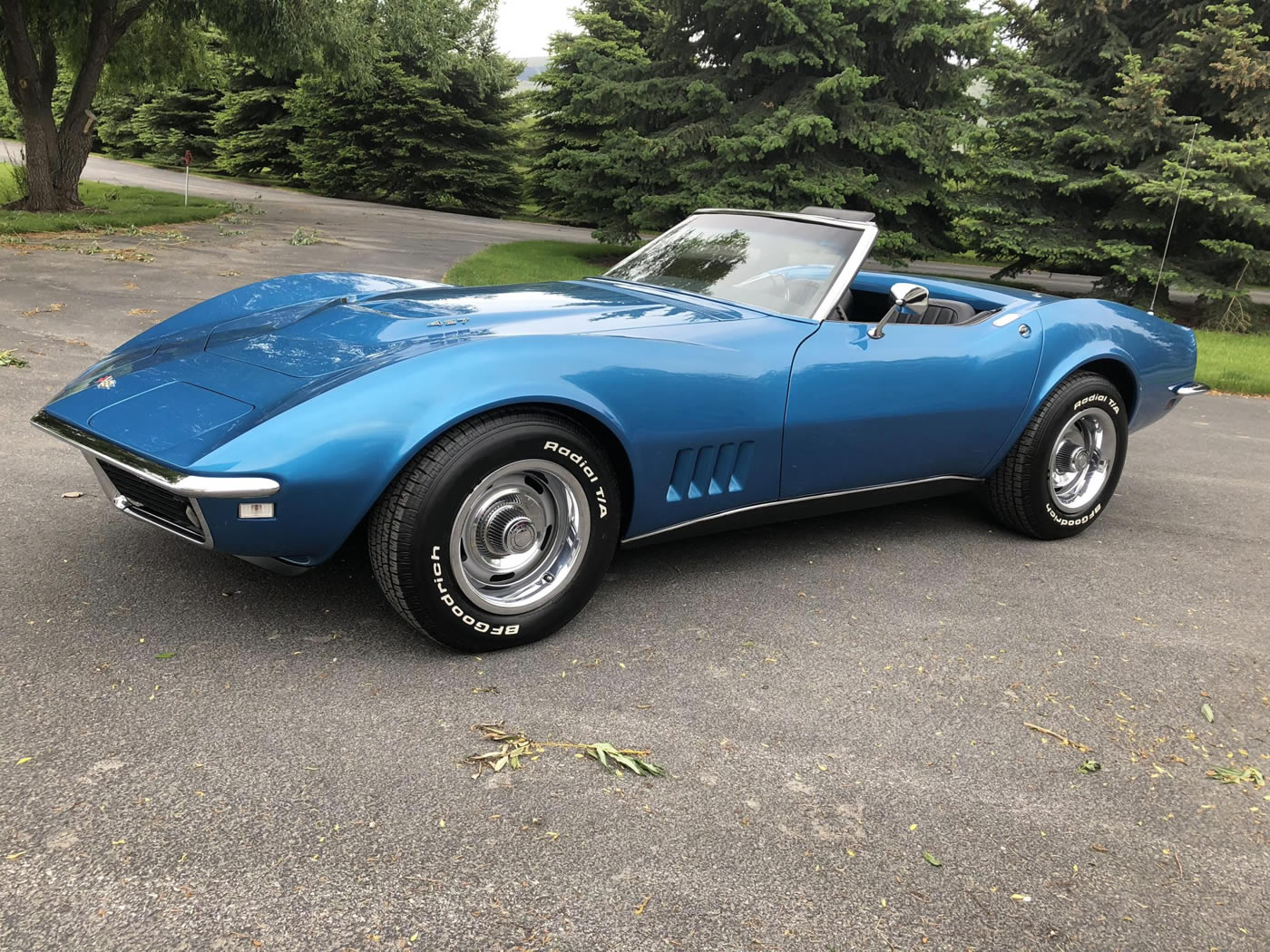 1968 Corvette Convertible L71 427/435 4-Speed in Le Mans Blue