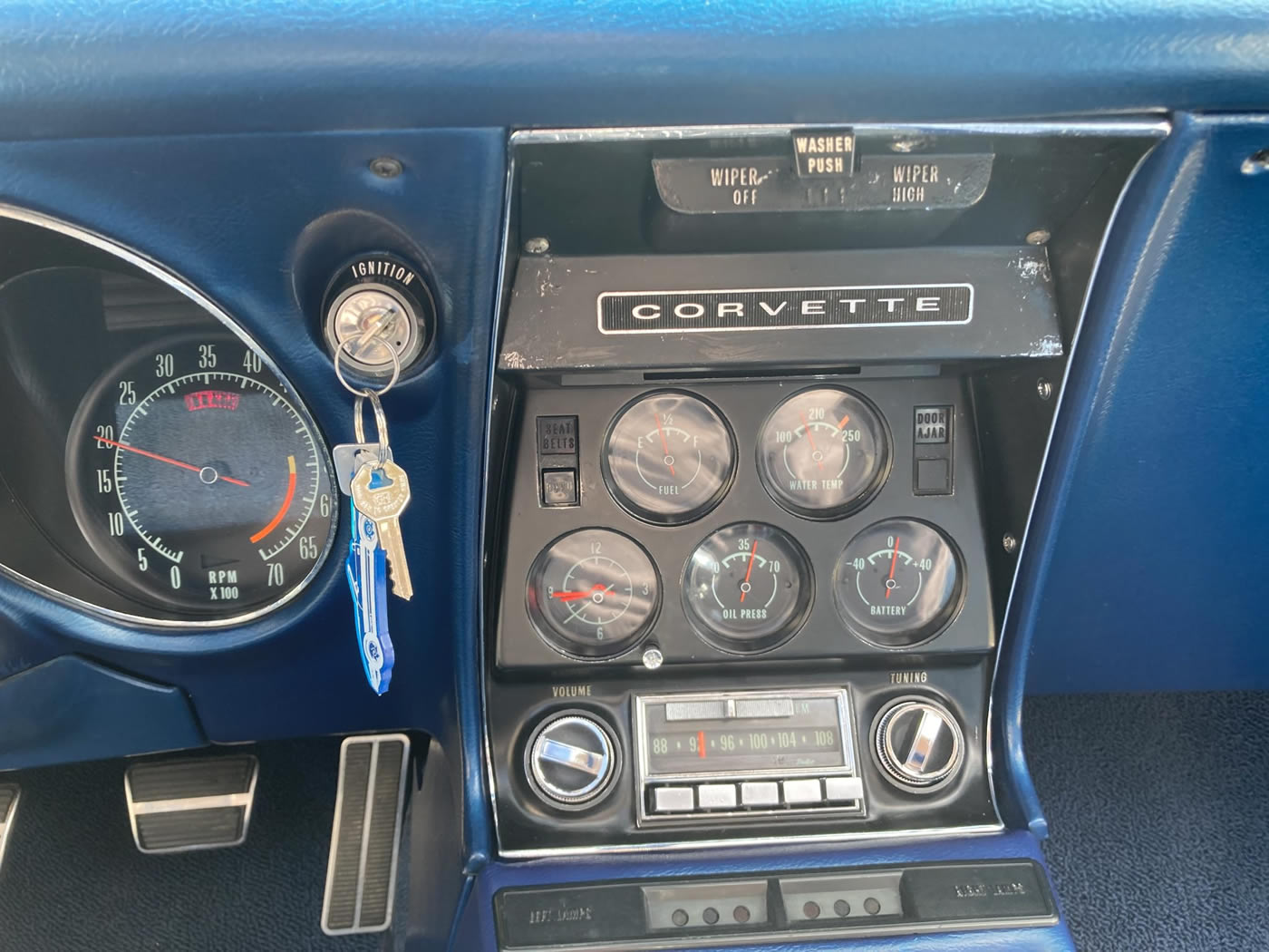 1968 Corvette Coupe 427/390 4-Speed in International Blue