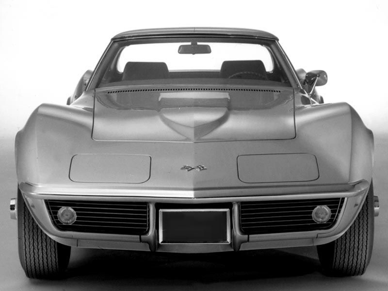 1968 Corvette Front View