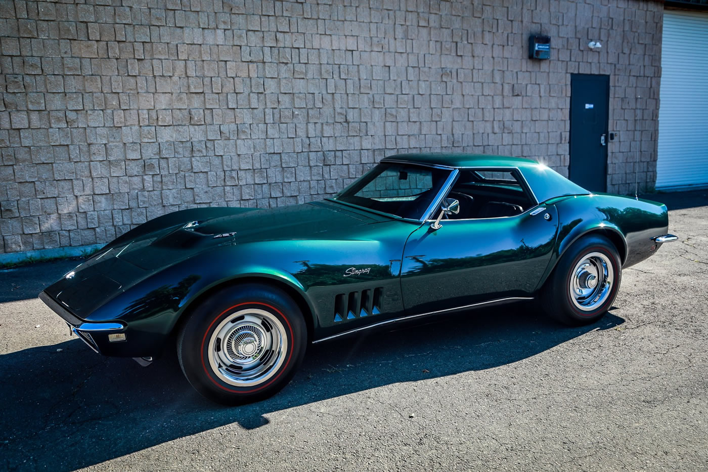 1968 Corvette in British Green