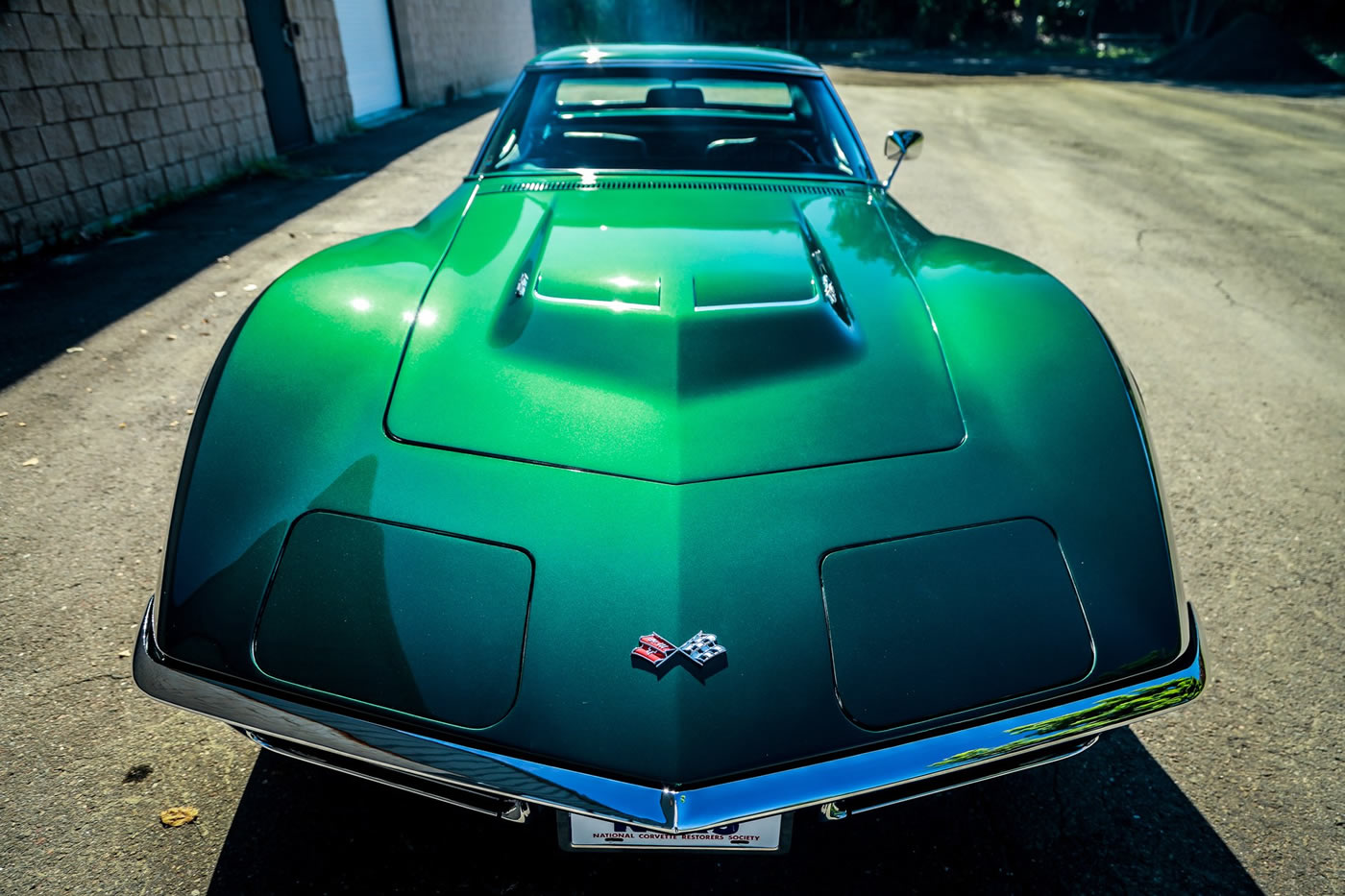 1968 Corvette in British Green