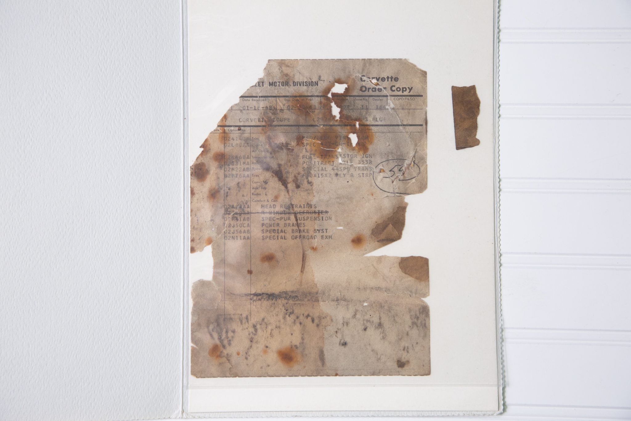 1968 Corvette L88 Coupe - Serial Number 194378S414566