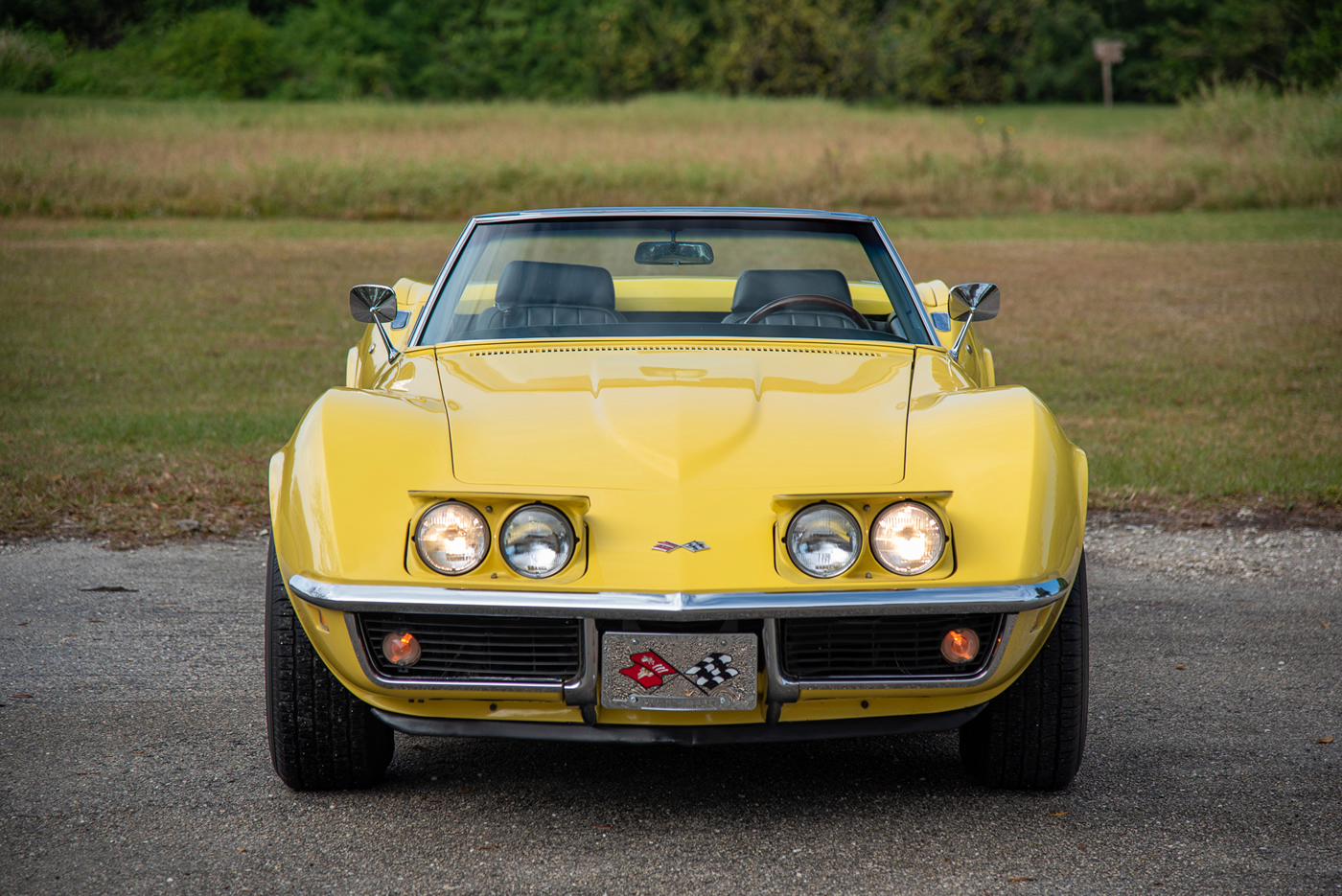 1969 Corvette Convertible in Daytona Yellow