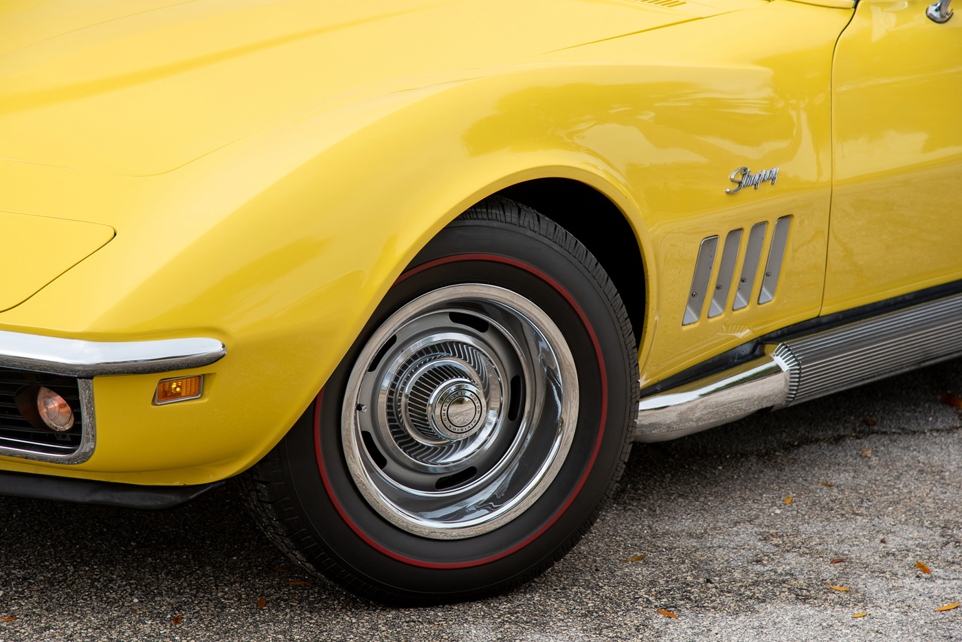 1969 Corvette Convertible in Daytona Yellow