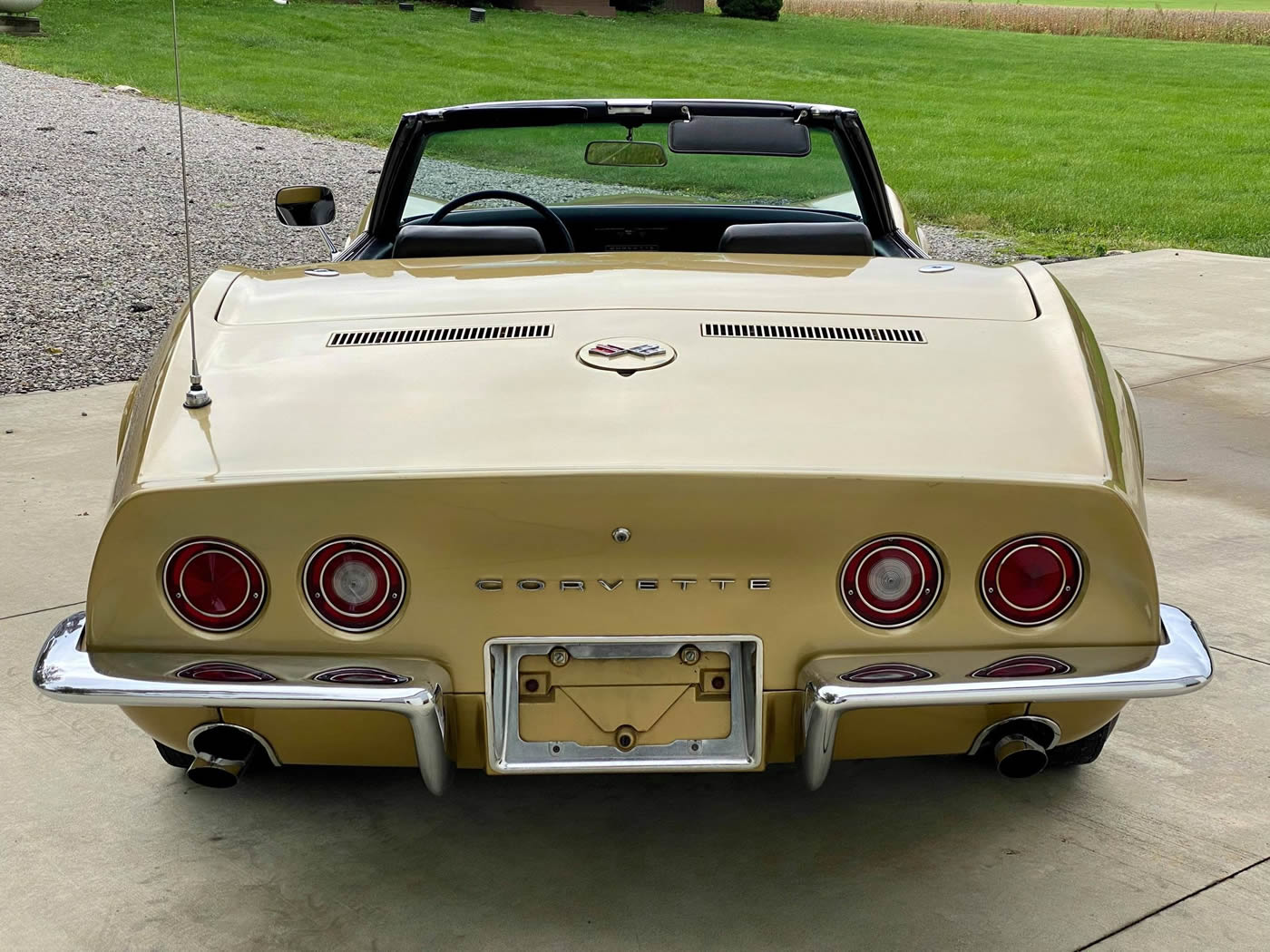 1969 Corvette Convertible in Riverside Gold