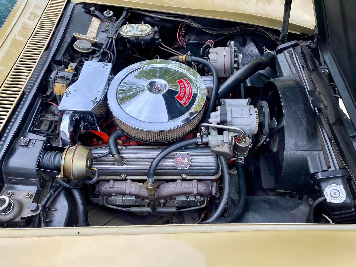 1969 Corvette Convertible in Riverside Gold