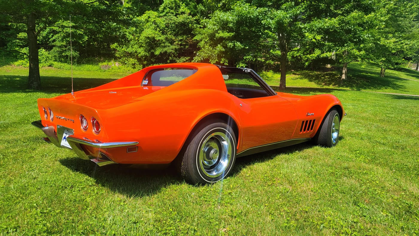1969 Corvette Coupe L46 350/350 4-Speed in Monaco Orange