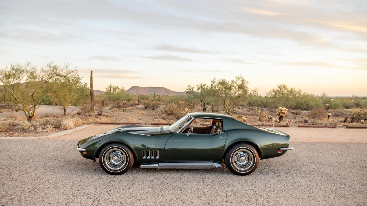 1969 Corvette Coupe L71 427/435 in Fathom Green