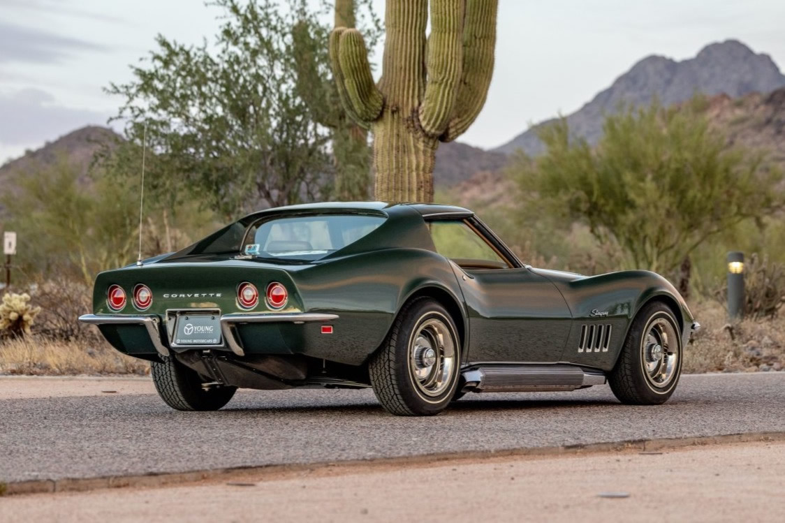 1969 Corvette Coupe L71 427/435 in Fathom Green