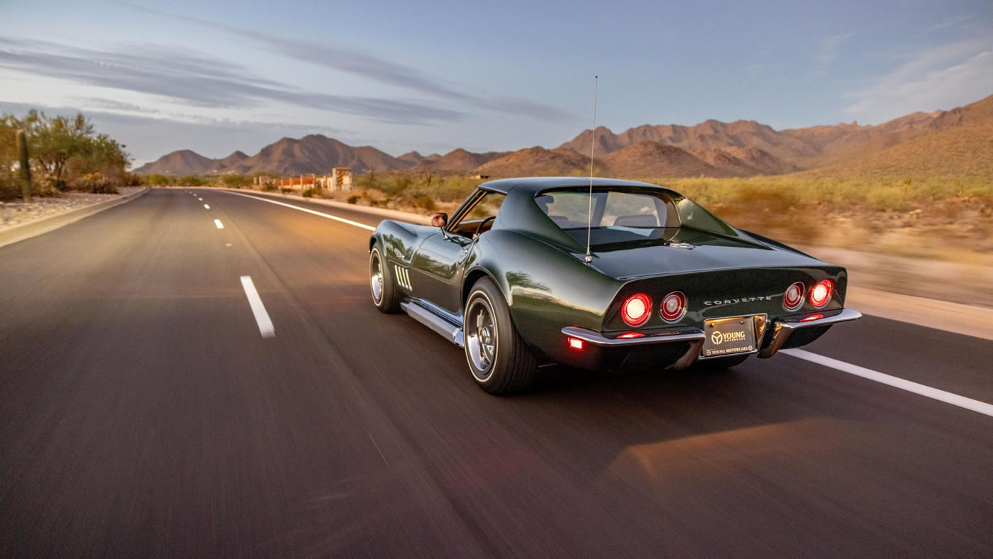 1969 Corvette Coupe L71 427/435 in Fathom Green