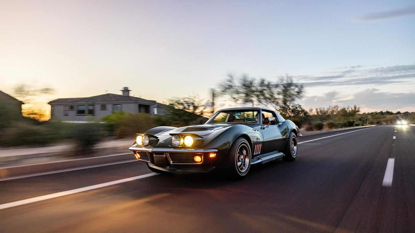 1969 Corvette Coupe L71 427/435 in Fathom Green