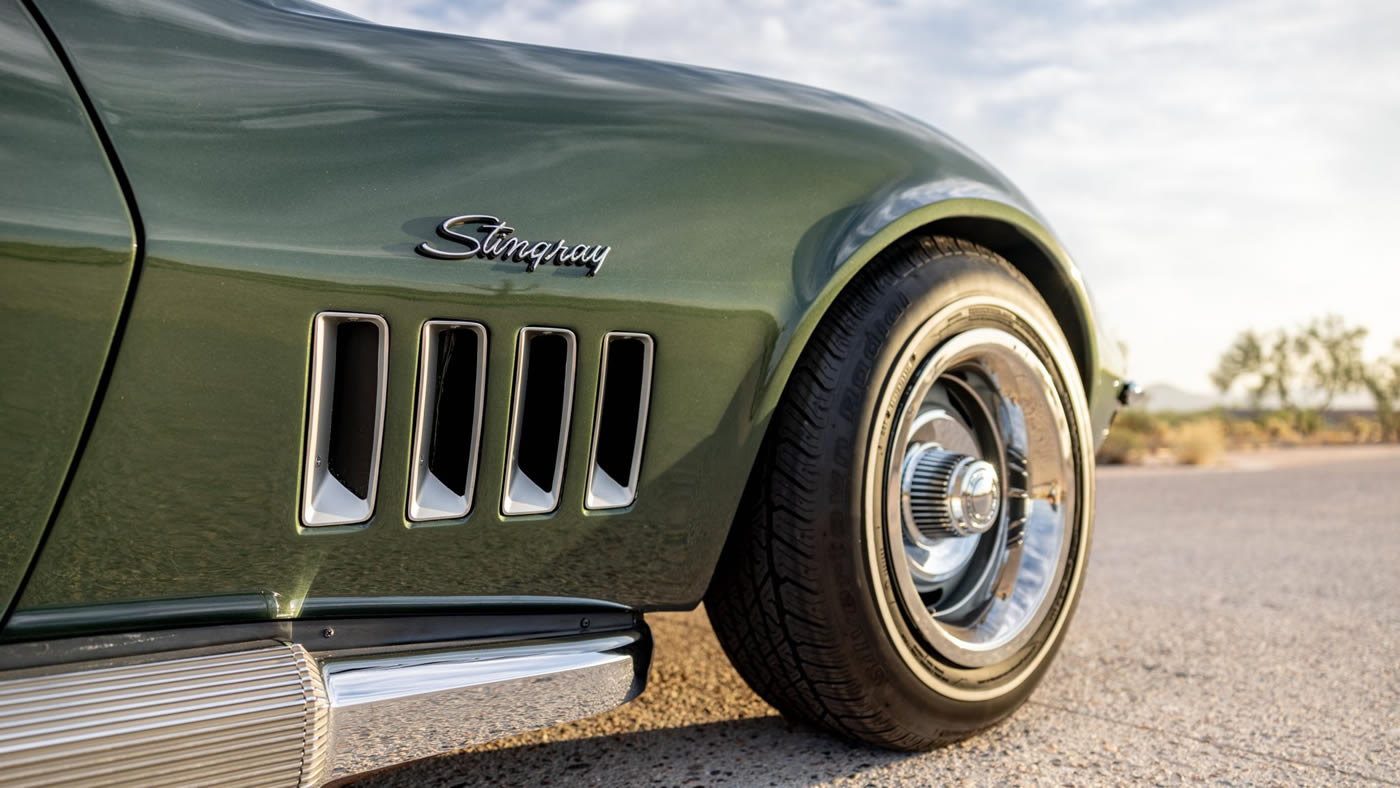 1969 Corvette Coupe L71 427/435 in Fathom Green