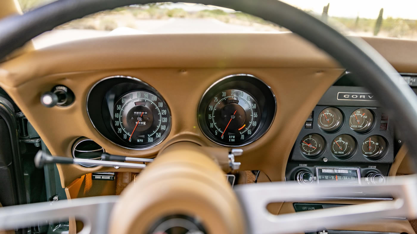 1969 Corvette Coupe L71 427/435 in Fathom Green