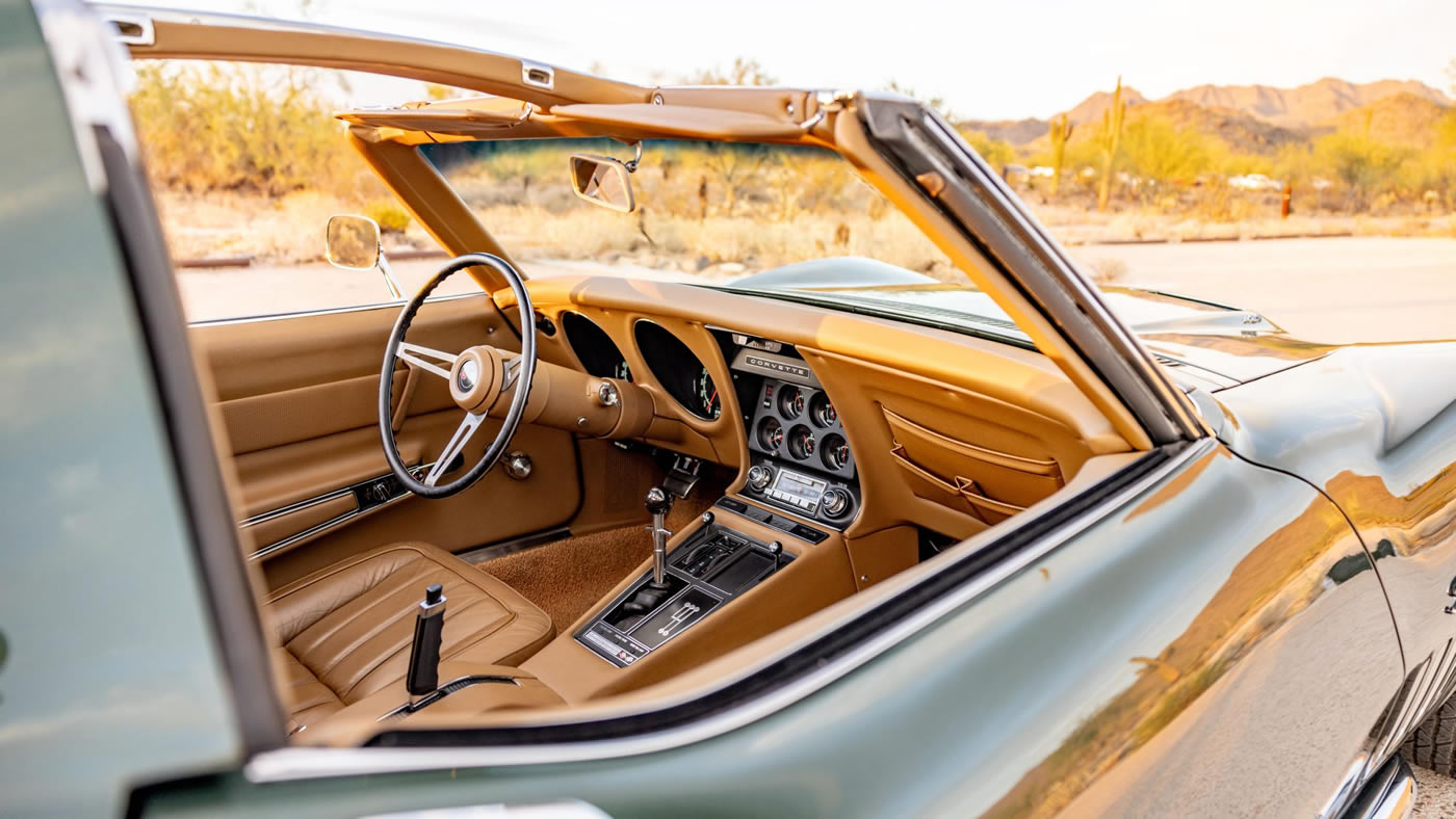 1969 Corvette Coupe L71 427/435 in Fathom Green