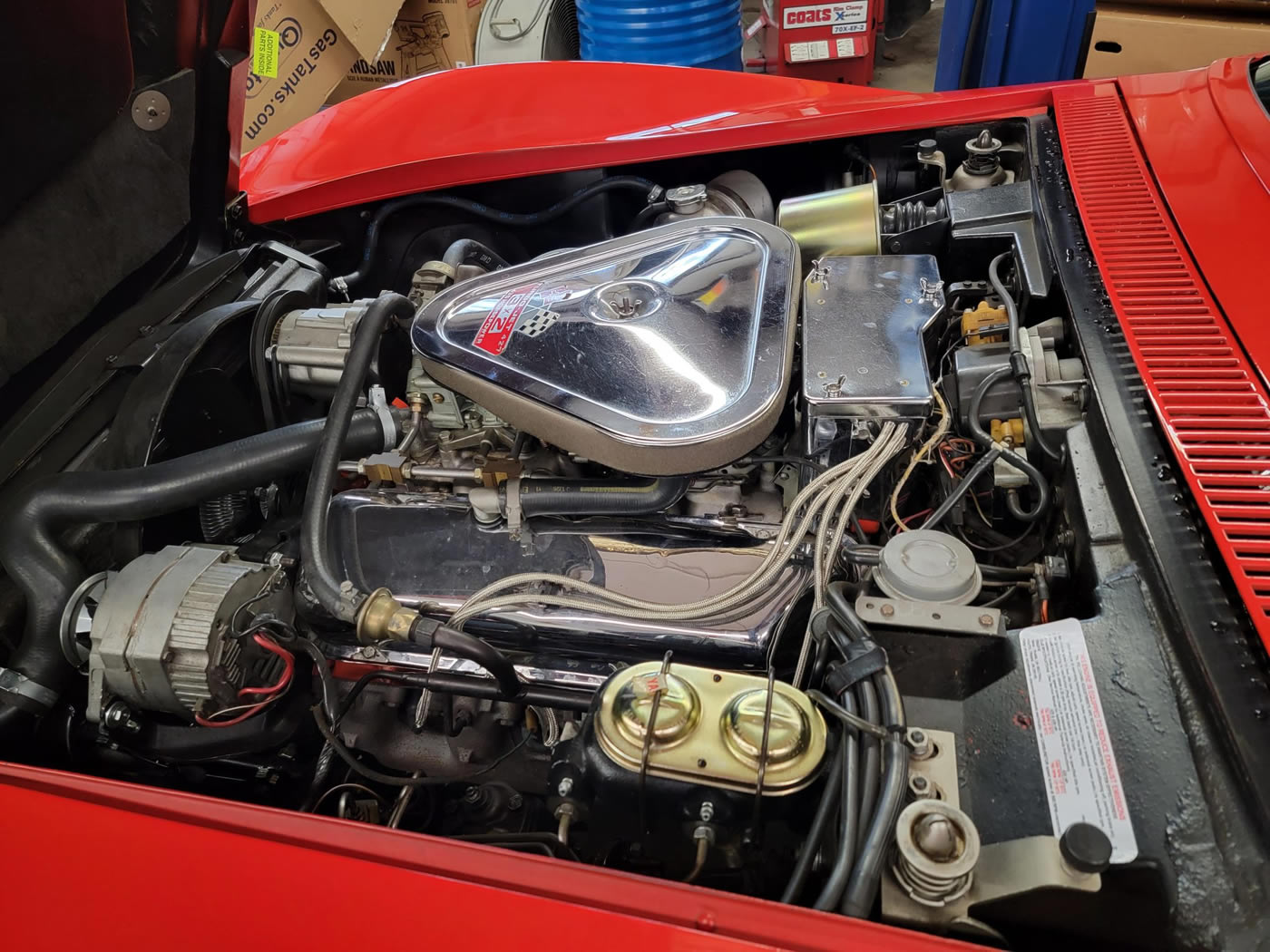 1969 Corvette L71 427/435 in Monza Red