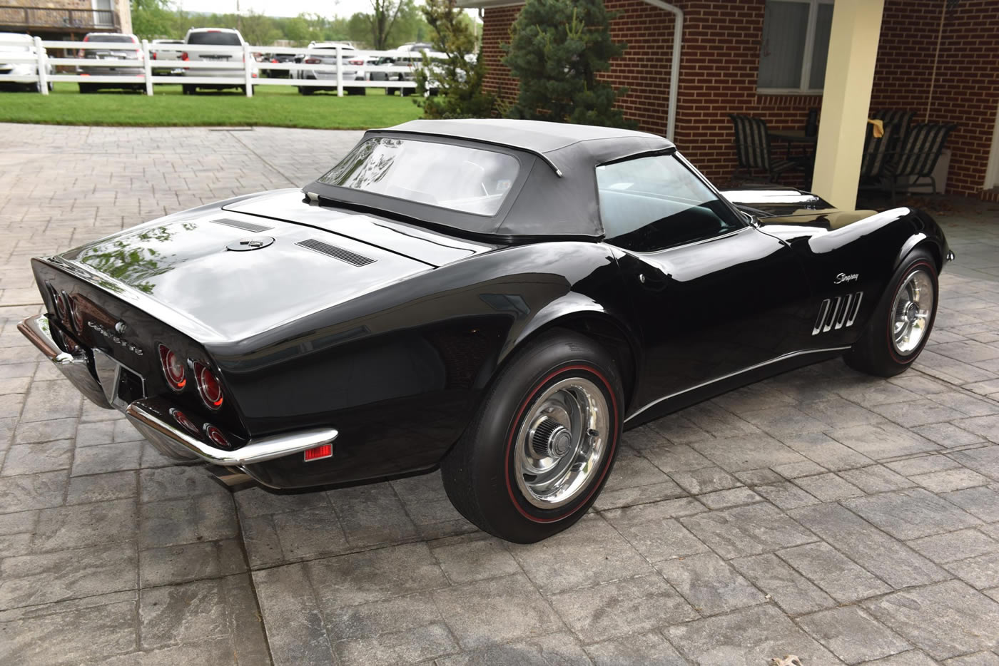 1969 Corvette L88 Convertible in Tuxedo Black - Tony DeLorenzo