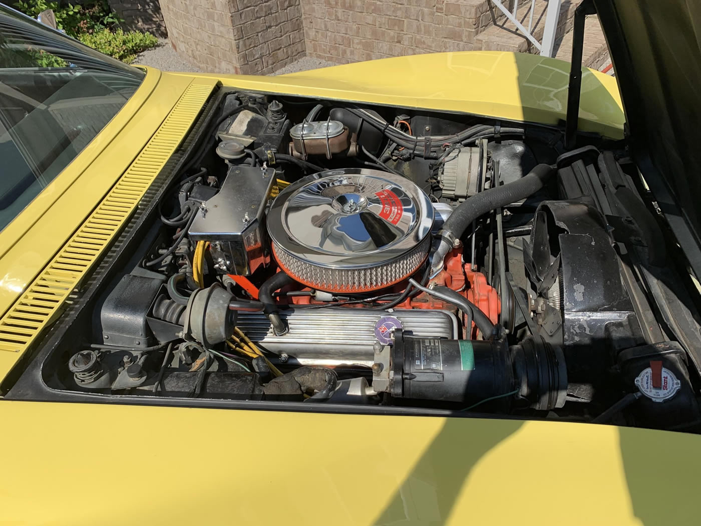 1970 Corvette Convertible in Daytona Yellow