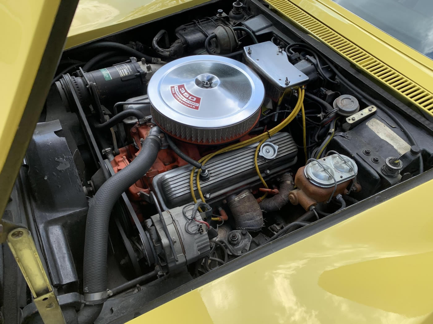 1970 Corvette Convertible in Daytona Yellow