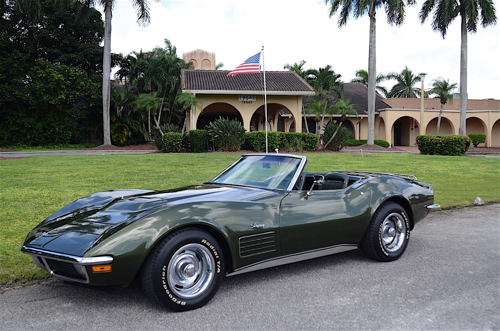 1970 Corvette Convertible in Donnybrook Green