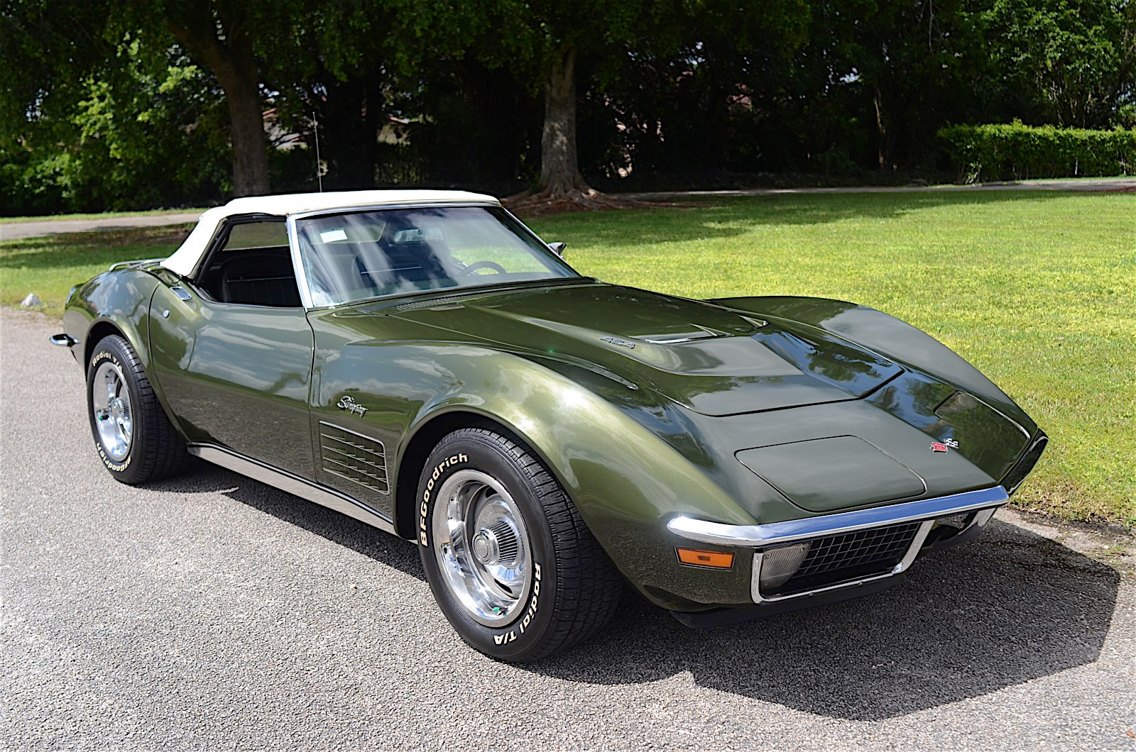 1970 Corvette Convertible in Donnybrook Green