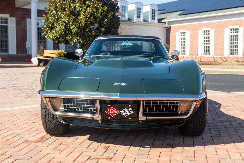 1970 Corvette Convertible LS5 in Donnybrook Green