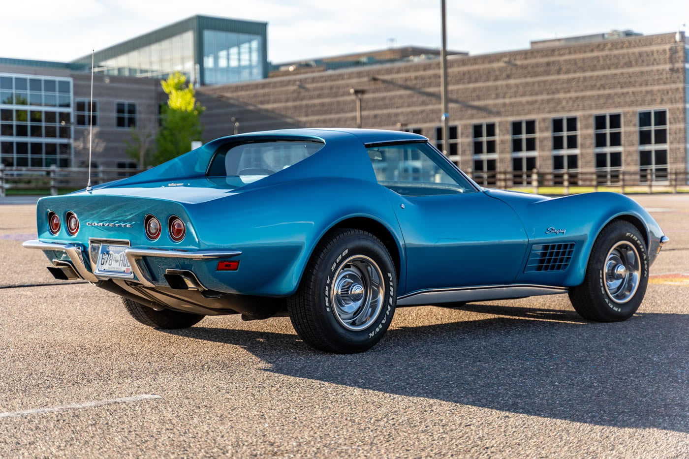 1970 Corvette Coupe in Mulsanne Blue