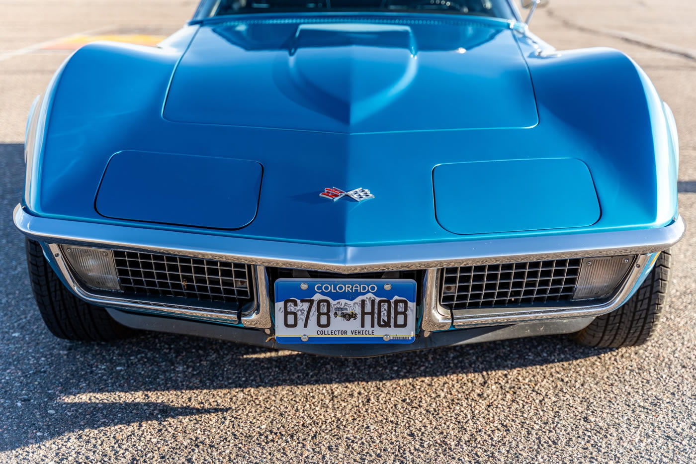 1970 Corvette Coupe in Mulsanne Blue