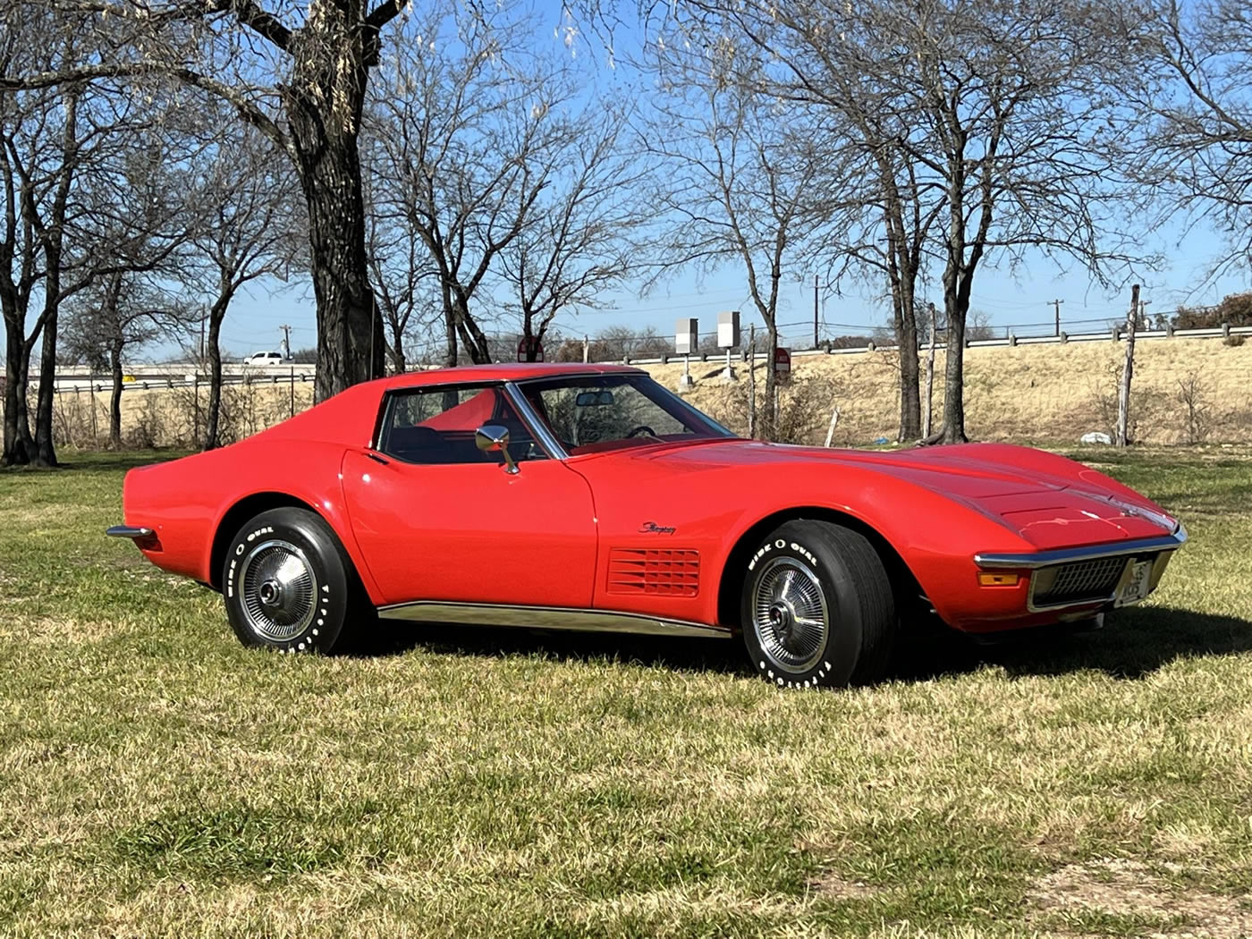 1970 Corvette Coupe L46 350/350 4-Speed in Monza Red